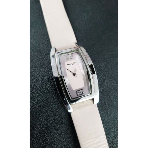 Kenneth COLE Ladies New York Pastel Lt Blush Pink? Silver Tone Ladies Watch - Picture 1 of 7